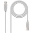 Фото #1 товара NANOCABLE 10.01.0104 3 m USB-A Cable