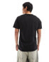 Vans arched line logo t-shirt in black XS - фото #8