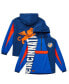 Men's and Women's Blue FC Cincinnati Tekker Half-Zip Anorak Jacket