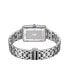 ფოტო #6 პროდუქტის Women's Mink Platinum Series Silver-Tone Stainless Steel Watch, 28mm