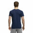 [CW9766] Mens ADIDAS BOS Fill Carded Big Logo Graphic Tee Shirt - Navy