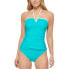 Фото #1 товара Calvin Klein 300739 Women's V-Wire Bandeau Halter Tankini Top Size Medium