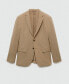 ფოტო #3 პროდუქტის Men's Microstructure Blazer