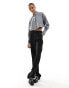 ONLY Tall light weight pintuck wide leg trouser in black