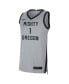 Фото #3 товара Men's #1 Gray, Black Oregon Ducks Limited Basketball Jersey