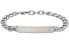 Stylish steel bicolor bracelet for men JF04395998