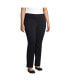 ფოტო #4 პროდუქტის Plus Size Starfish Mid Rise Slim Leg Pants