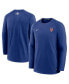 Men's Royal New York Mets Authentic Collection Logo Performance Long Sleeve T-shirt