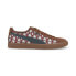 Фото #1 товара Puma Clyde X Tassle Dd Geometric Lace Up Mens Brown Sneakers Casual Shoes 38817