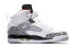 Jordan Spizike White Cement 高帮 复古篮球鞋 GS 白黑 2017年版 / Кроссовки Jordan Spizike White 317321-122