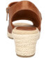 Фото #3 товара Women's Serena Zip Espadrille Wedge Sandals