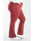 Фото #2 товара Plus Size Mid Rise Bootcut Jeans