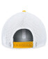 ფოტო #4 პროდუქტის Men's Black, White Boston Bruins Fundamental Adjustable Hat