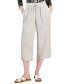 ფოტო #1 პროდუქტის Women's Gauze Cropped Pull-On Pants, Created for Macy's