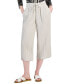 Women's Gauze Cropped Pull-On Pants, Created for Macy's