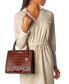 ფოტო #5 პროდუქტის Small Caroline Melbourne Leather Satchel