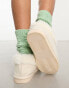 Loungeable fluffy mini bootie slipper in cream