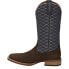 Фото #4 товара Justin Boots Cattler Brown Geometric Square Toe Cowboy Mens Size 11 2E Casual B