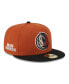Men's Rust, Black Dallas Mavericks Two-Tone 59FIFTY Fitted Hat