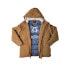 Фото #2 товара Lucky Brand Men's Faux Fur Lined Hooded Full Zip and Button Up Coat