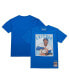 Фото #1 товара Men's Ernie Banks Royal Chicago Cubs Cooperstown Collection Collectors Connection T-Shirt