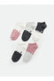 LCW DREAM Renk Bloklu Kadın Patik Çorap 5'li Paket