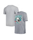 ფოტო #1 პროდუქტის Men's Gray Miami Dolphins Team Logo T-shirt