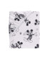 Фото #3 товара Disney Baby Magical Mickey Mouse 100% Cotton Fitted Crib Sheet - White/Black