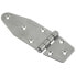 EUROMARINE Stainless Steel Semi Oval Hinge 2 Units Серебристый, 125 x 40 mm - фото #1