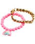 Фото #2 товара 3-Piece Rainbow Necklace & Bracelets Set One Size