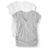 Фото #1 товара Lot Of 2 Oh! Mamma Tank Top Womens Maternity 2XL Gray White V-Neck Short Sleeve