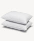 Фото #3 товара Signature Plush Allergy-Resistant Medium Density Down Alternative Pillow, Standard - Set of 2