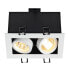 Фото #2 товара SLV KADUX 2 - Recessed lighting spot - GU10 - 2 bulb(s) - 220-240 V - White