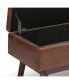 Фото #3 товара Owen Mid Century Modern Rectangle Small Rectangular Storage Ottoman