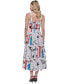 Фото #2 товара Women's Signature-Print Dress