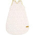 Domiva Schlafsack 0-6 Monate LEAFY BUNNY - 70 cm - Bio-Baumwolle und recyceltes Polyester - Beige