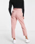 Miss Selfridge high waisted jeans in pink