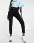 Фото #2 товара Cotton:On high rise cropped skinny jeans in black