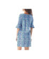 ფოტო #3 პროდუქტის Women's Animal Inspired Print Tenley Smocked Waist Tank Dress