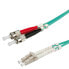 Фото #2 товара VALUE 21998728 - LWL Patchkabel LC Duplex ST Duplex OM3 50/125µm türkis - Cable - Network