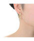 Sterling Silver 14K Gold Plated and 5MM Fresh Water Pearls Hoop Earrings