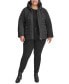 ფოტო #6 პროდუქტის Plus Size Hooded Packable Puffer Coat, Created for Macy's