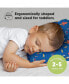 Фото #2 товара Jumbo Toddler Pillow with Pillowcase, 14X20 Soft Organic Toddler Pillows for Sleeping, Kids Travel Pillow