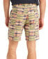ფოტო #2 პროდუქტის Men's Plaid Patchwork 8.5" Shorts