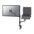 Фото #3 товара by Newstar monitor/laptop desk mount - Notebook & monitor arm - Black - Steel - 29.5 cm (11.6") - 43.9 cm (17.3") - 68.6 cm (27")