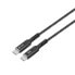 Фото #1 товара USB-C-кабель CoolBox COO-CAB-UC-60W Чёрный Черный/Серый 1,2 m