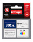 Фото #1 товара Activejet AH-305CRX ink for HP printer; HP 305XL 3YM63AE replacement; Premium; 18 ml; color - High (XL) Yield - Dye-based ink - 18 ml - 360 pages - 1 pc(s) - Single pack