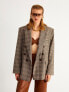 ფოტო #2 პროდუქტის Women's Double-Breasted Blazer