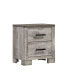 Фото #1 товара Adam 2-Drawer Nightstand