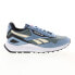 Фото #2 товара Reebok Classic Legacy AZ Mens Blue Suede Lace Up Lifestyle Sneakers Shoes